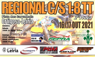 2ª Prova Campeonato Regional Centro/Sul 1/8 TT